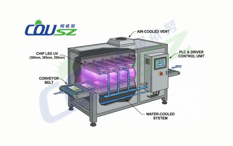 Cấu Tạo Máy Sấy Uv