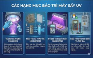 Các Hạng Mục Sửa Chữa Bảo Trì Máy Sấy Uv