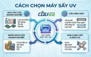 Hướng dẫn lựa chọn máy sấy UV