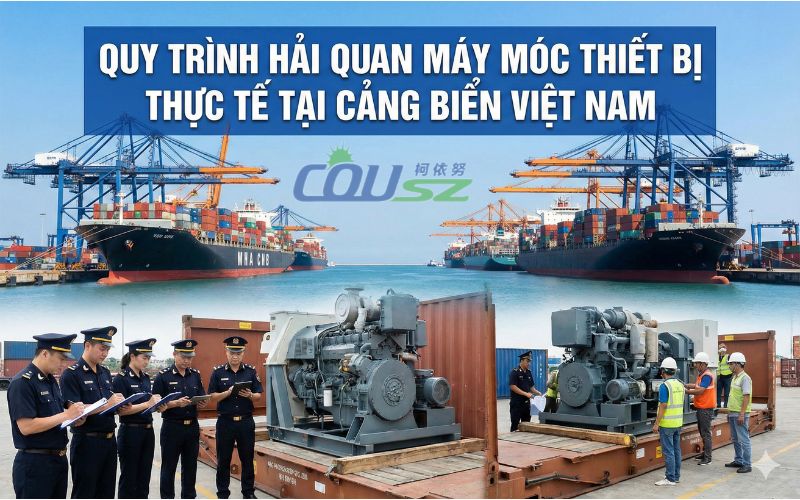 Quy Trình Nhập Khẩu Máy Sấy Uv Tại Việt Nam