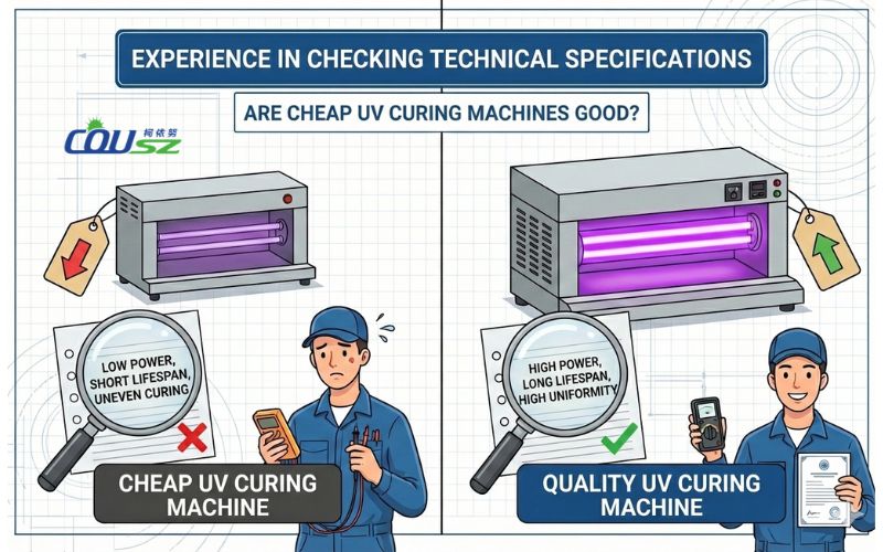 Tips For Checking Technical Specifications Of Uv Curing Systems