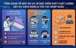 Tổng Quan Về Máy đo Uv - Vai Trò, Quy Trình Nhập Khẩu Máy