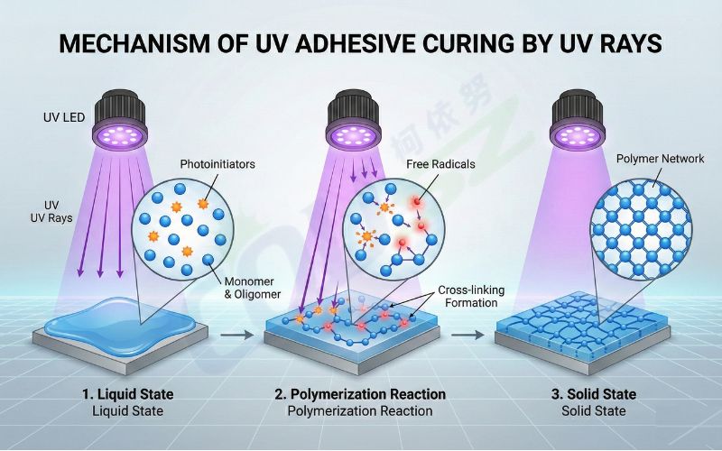 Uv Adhesive Curing Time - Curing Mechanism And Time Of Uv Adhesive Using Uv Curing Systems