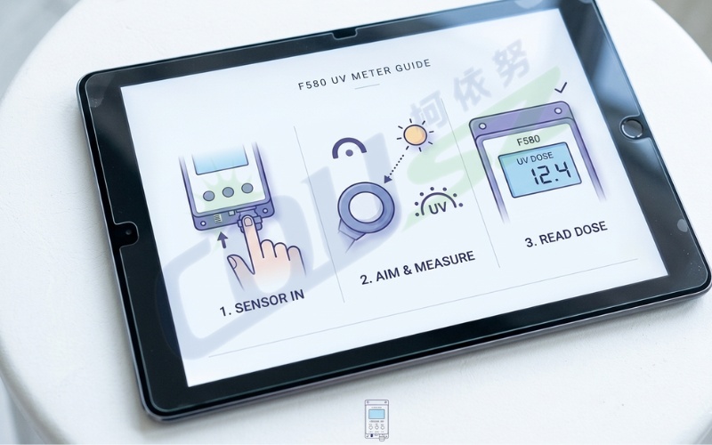 Complete Guide To Using F580 Uv Energy Meter From Setup To Accurate Results