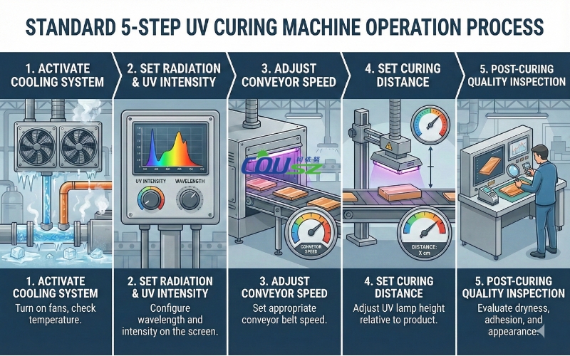 Guide To Using Uv Curing Systems - The 5-step Guide To Using Uv Curing Systems On A Conveyor.