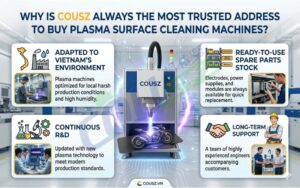 Cousz - Plasma Surface Cleaner Supplier Top Guide For Vietnam