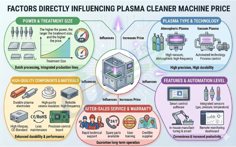 Critical Factors Influencing The Price Of A Plasma Surface Treatment Machine - plasma cleaner cost