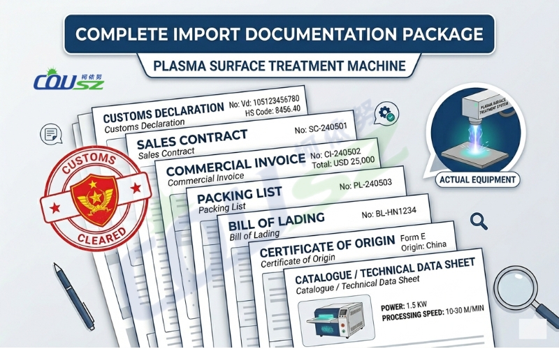 Customs Documentation Required To Import Plasma Surface Treatment Machine