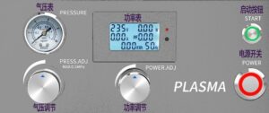 Plasma Cleaner User Guide Standard Cousz Machine Manual - Front Panel Interface