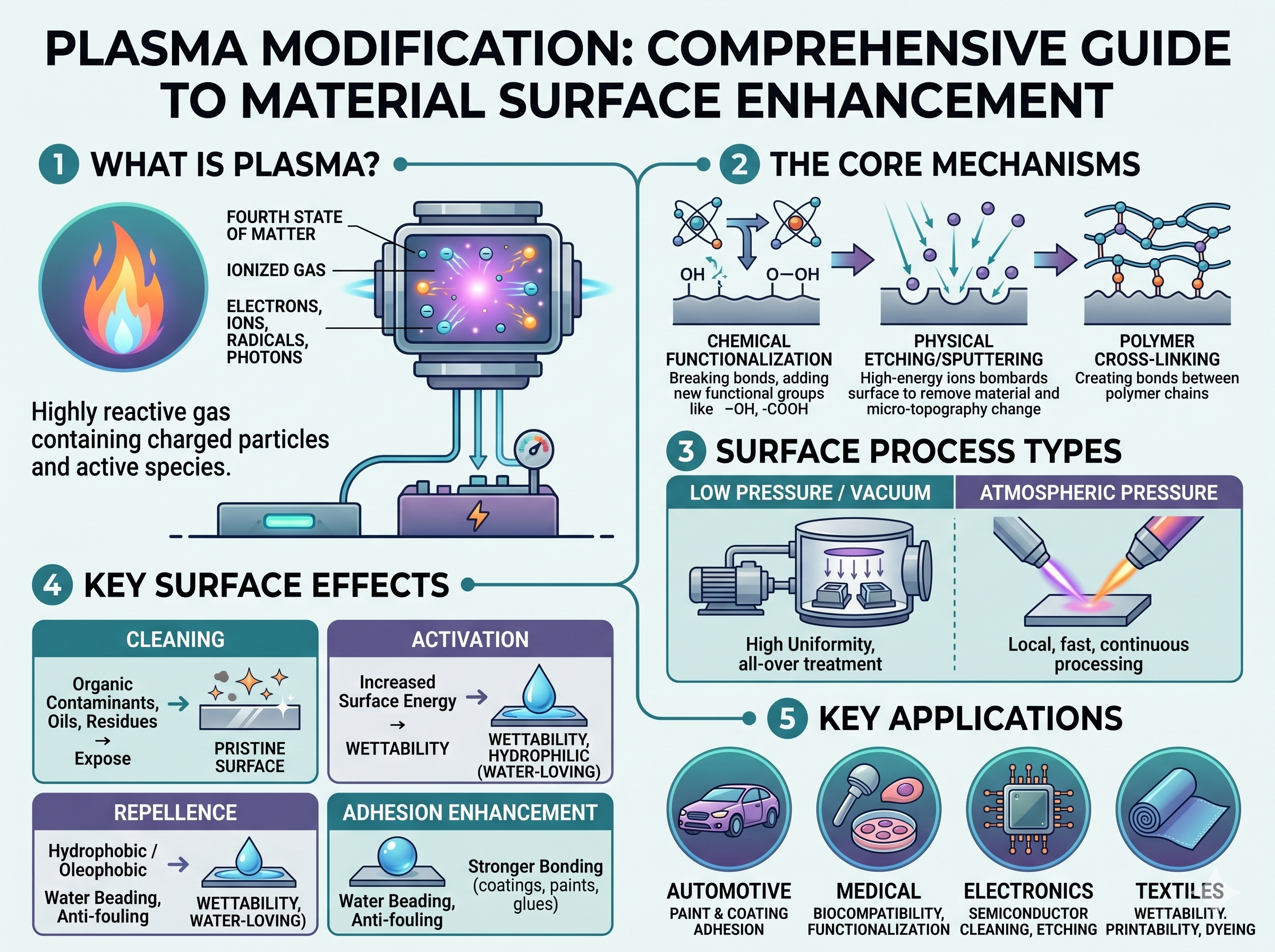 Plasma Modification - Complete Material Surface Guide