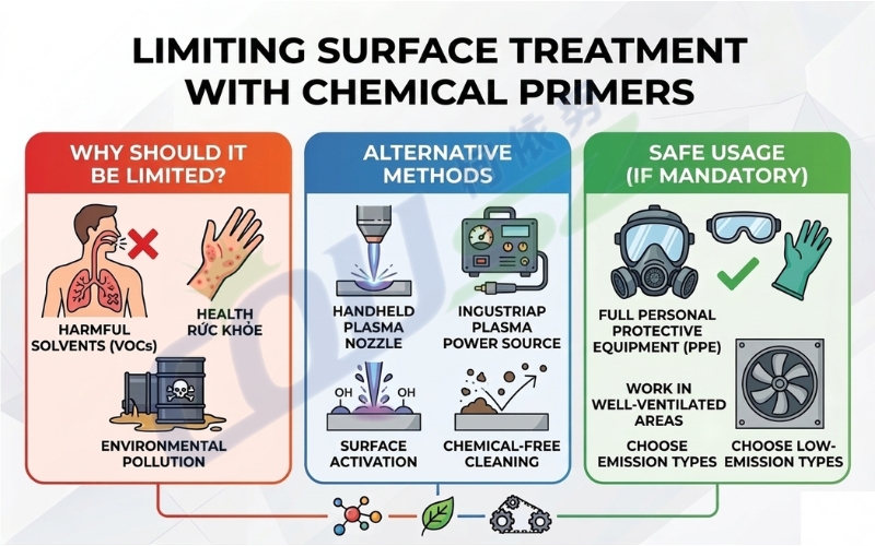 The Severe Environmental Limitations Of Chemical Primer Surface Treatment
