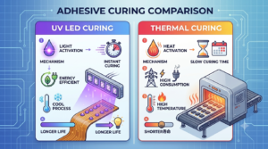 So Sánh Sấy Uv Led Và Sấy Nhiệt
