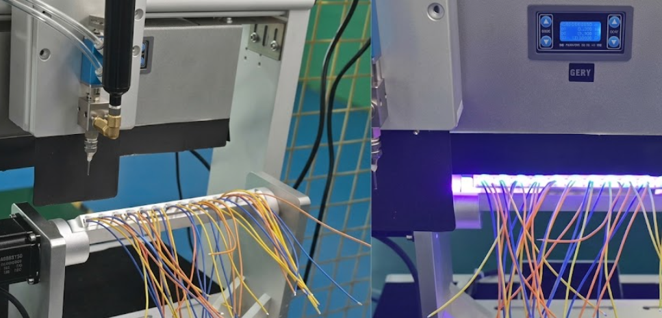 Tích Hợp Máy Sấy Uv Với Robot Công Nghiệp Tra Keo